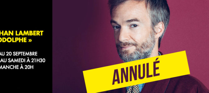 Jonathan Lambert « Rodolphe » Jonathan Lambert « Rodolphe »